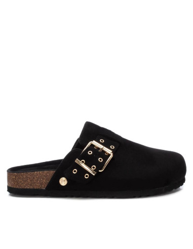 Zueco señora de antelina correa ajustable con hebilla - REFRESH 172543 - negro