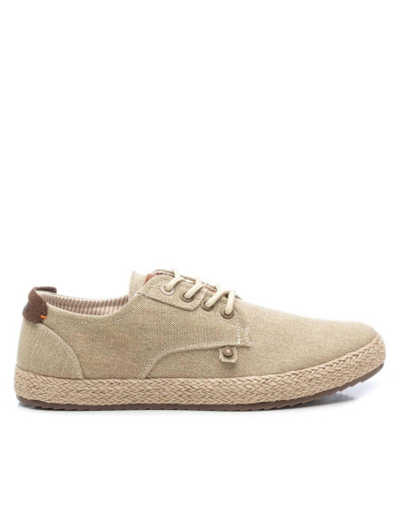 Zapatilla hombre lona cordón - REFRESH 171721 - beig