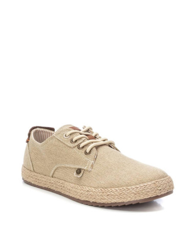 Zapatilla hombre lona cordón - REFRESH 171721 - beig
