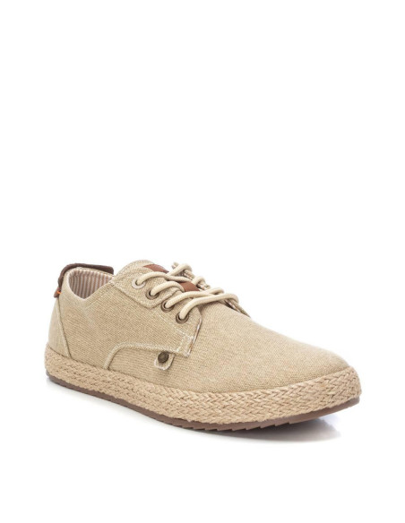Zapatilla hombre lona cordón - REFRESH 171721 - beig