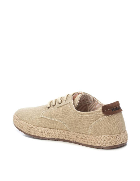 Zapatilla hombre lona cordón - REFRESH 171721 - beig