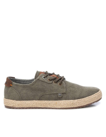Zapatilla hombre lona cordón - REFRESH 171721 - kaki