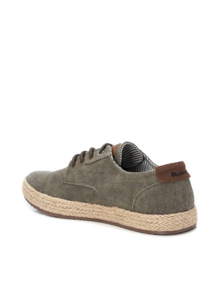 Zapatilla hombre lona cordón - REFRESH 171721 - kaki