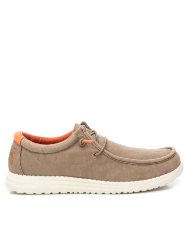 Zapatilla lona hombre extralight cierre elástico - REFRESH 171928 - beig
