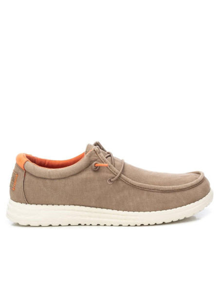 Zapatilla lona hombre extralight cierre elástico - REFRESH 171928 - beig