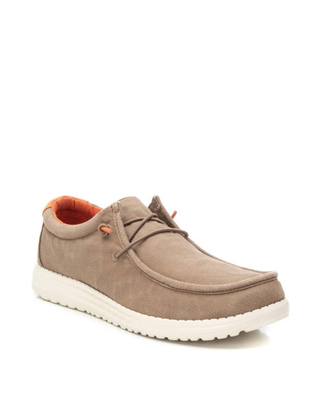 Zapatilla lona hombre extralight cierre elástico - REFRESH 171928 - beig