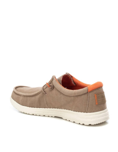 Zapatilla lona hombre extralight cierre elástico - REFRESH 171928 - beig