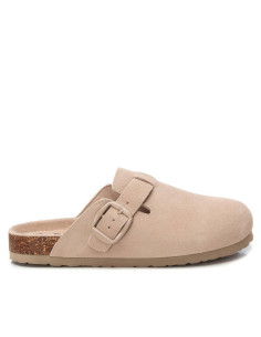 Zueco bio de mujer fabricado en serraje con hebilla - REFRESH 172870 -  hielo