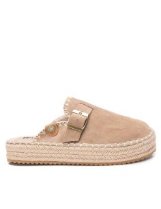 Zueco señora de antelina correa ajustable con hebilla - REFRESH 172543 - beig