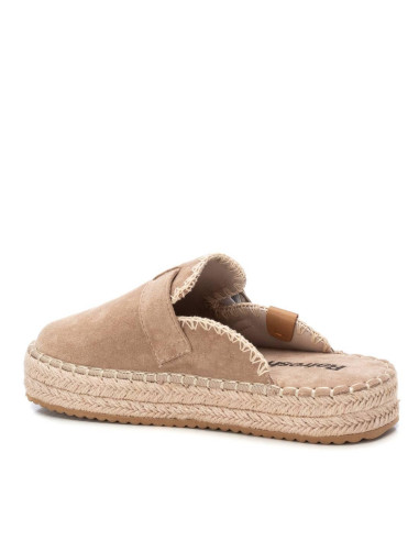 Zueco señora de antelina correa ajustable con hebilla - REFRESH 172543 - beig