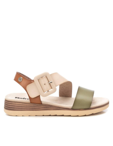 Sandalia mujer cruzada planta bio - REFRESH 172844 - hielo