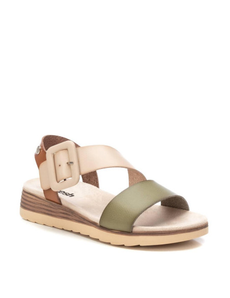 Sandalia mujer cruzada planta bio - REFRESH 172844 - hielo