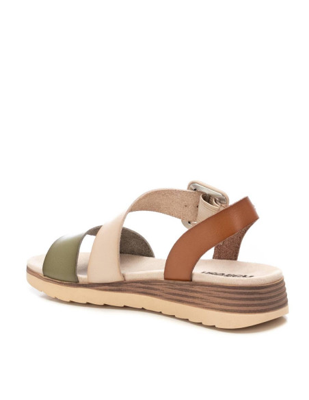 Sandalia mujer cruzada planta bio - REFRESH 172844 - hielo