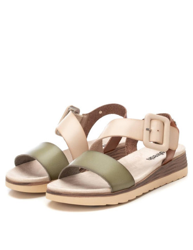 Sandalia mujer cruzada planta bio - REFRESH 172844 - hielo