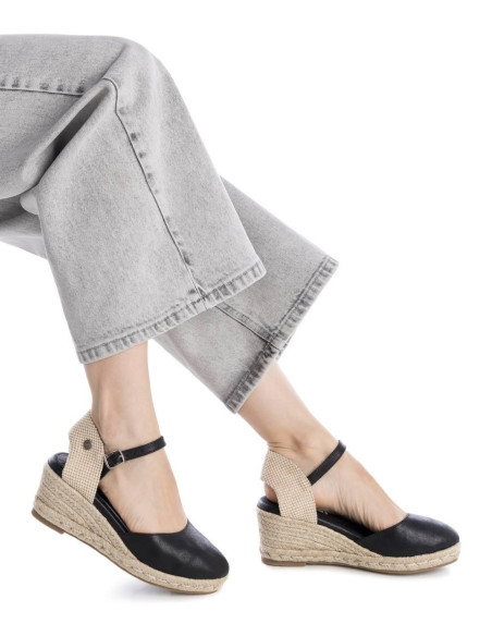 valenciana de mujer metalizada pulsera al tobillo - REFRESH 172859 - negro