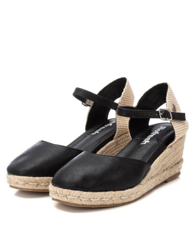 valenciana de mujer metalizada pulsera al tobillo - REFRESH 172859 - negro