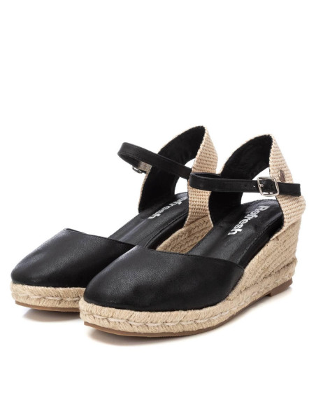 valenciana de mujer metalizada pulsera al tobillo - REFRESH 172859 - negro