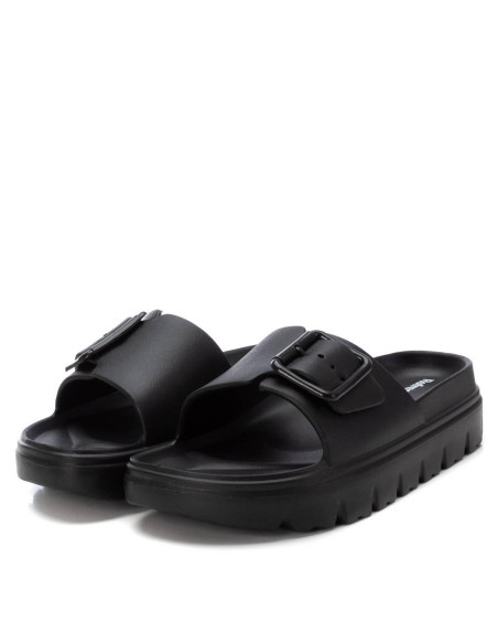 Chancla de playa de mujer caucho - REFRESH 172836 - negro