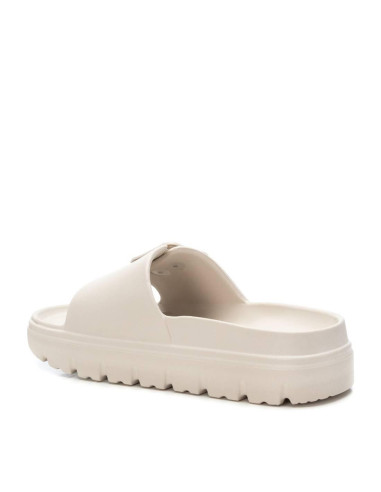 Chancla de playa de mujer caucho - REFRESH 172836 - beig