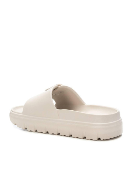 Chancla de playa de mujer caucho - REFRESH 172836 - beig