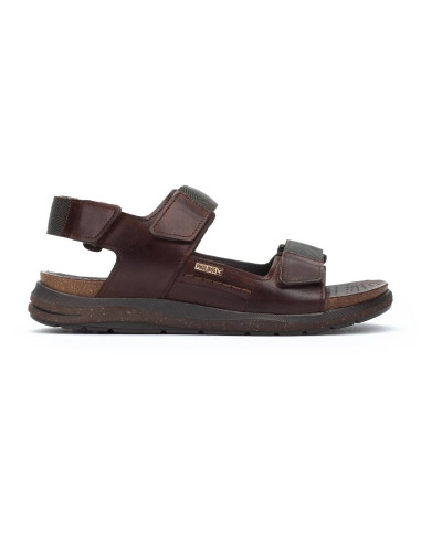 Sandalia plana piel velcro - PIKOLINOS M0B-0122 - olmo