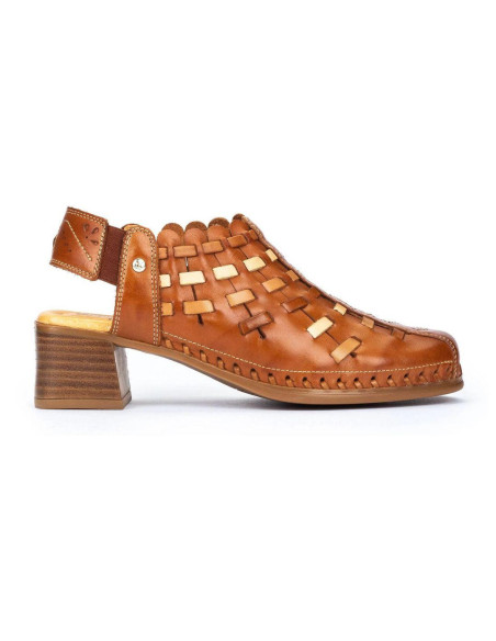 Sandalia piel abierta trasera - PIKOLINOS W9G-1758C1- cuero