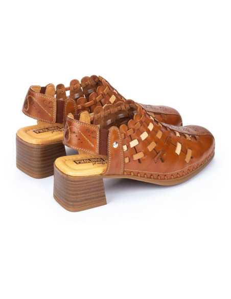 Sandalia piel abierta trasera - PIKOLINOS W9G-1758C1- cuero