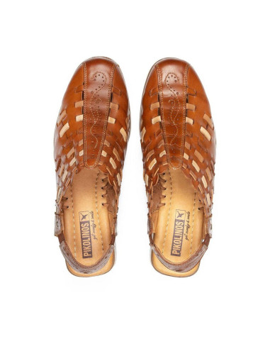 Sandalia piel abierta trasera - PIKOLINOS W9G-1758C1- cuero