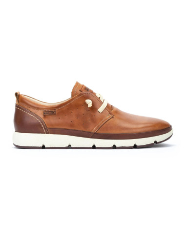 Deportivo con elásticos y calce extra - PIKOLINOS M4A-4266C1- cuero