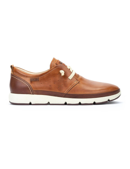 Deportivo con elásticos y calce extra - PIKOLINOS M4A-4266C1- cuero