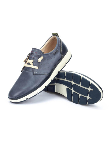 Deportivo con elásticos y calce extra - PIKOLINOS M4A-4266C1- azul