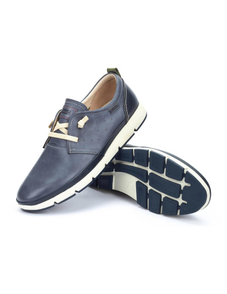Deportivo con elásticos y calce extra - PIKOLINOS M4A-4266C1- azul