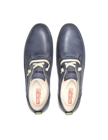 Deportivo con elásticos y calce extra - PIKOLINOS M4A-4266C1- azul