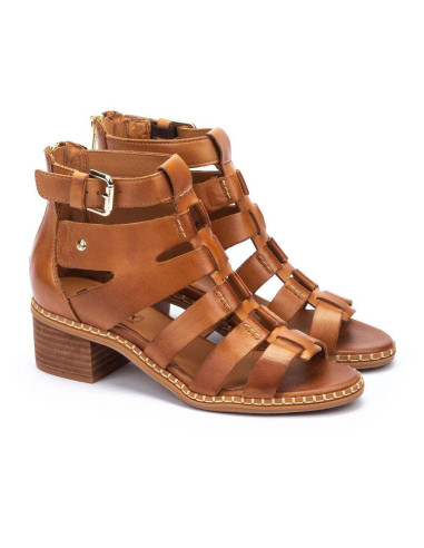 Romana piel tacón - PIKOLINOS W3H-1823 - brandy