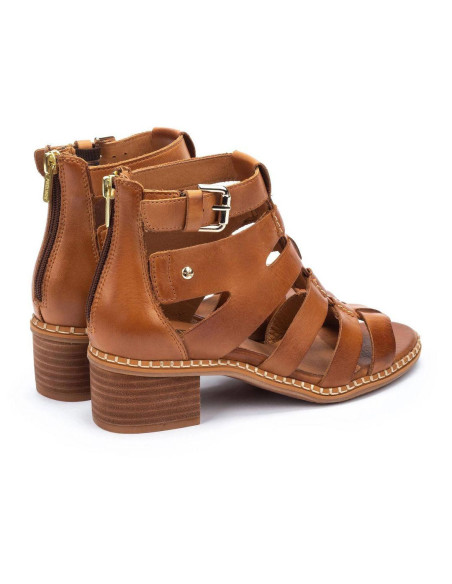 Romana piel tacón - PIKOLINOS W3H-1823 - brandy