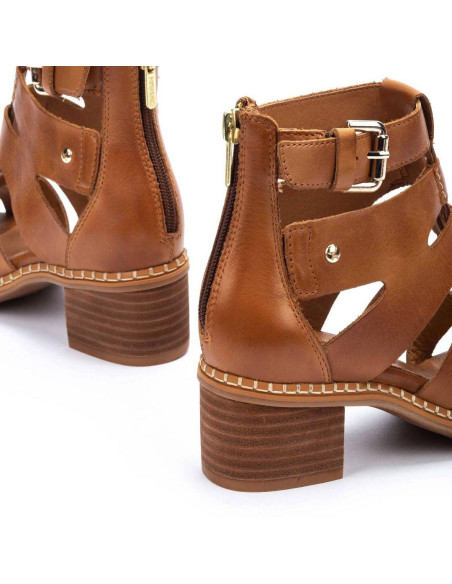 Romana piel tacón - PIKOLINOS W3H-1823 - brandy