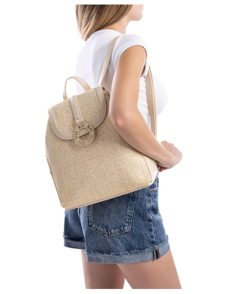 Mochila rafia asa - XTI 184383 - Hielo
