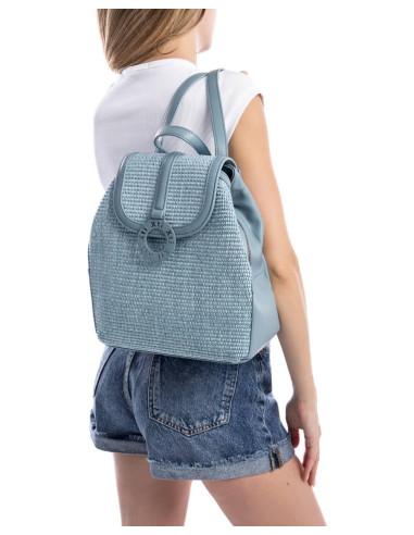 Mochila rafia asa - XTI 184383 - Jeans