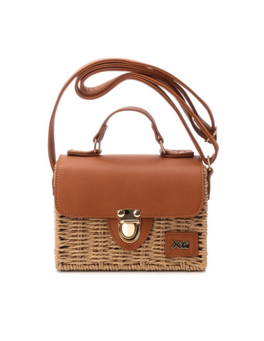Bandolera rafia boton - XTI 184429 - camel