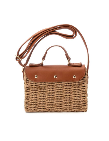 Bandolera rafia boton - XTI 184429 - camel