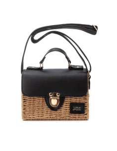 Bandolera rafia boton - XTI 184429 - negro