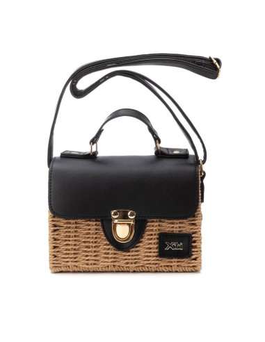 Bandolera rafia boton - XTI 184429 - negro