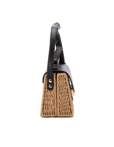 Bandolera rafia boton - XTI 184429 - negro