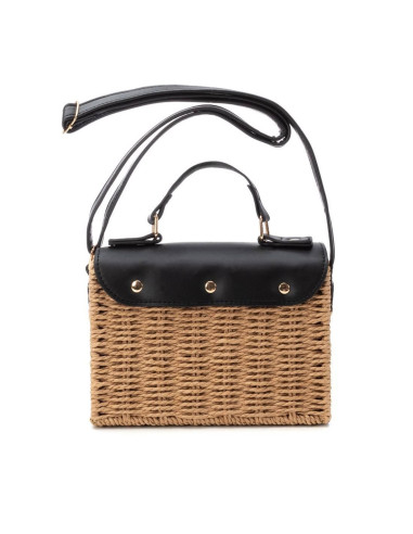 Bandolera rafia boton - XTI 184429 - negro