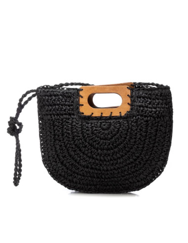 bandolera rafia mano - XTI 184424 - negro