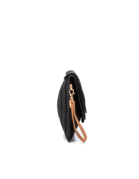Bolso rafia solapa - XTI 184425 - negro