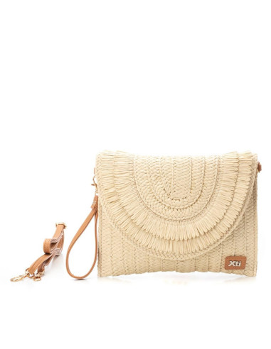 Bolso rafia solapa - XTI 184425 - hielo