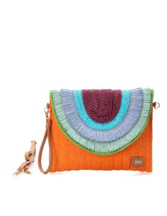 Bolso rafia solapa - XTI 184425 - Multicolor
