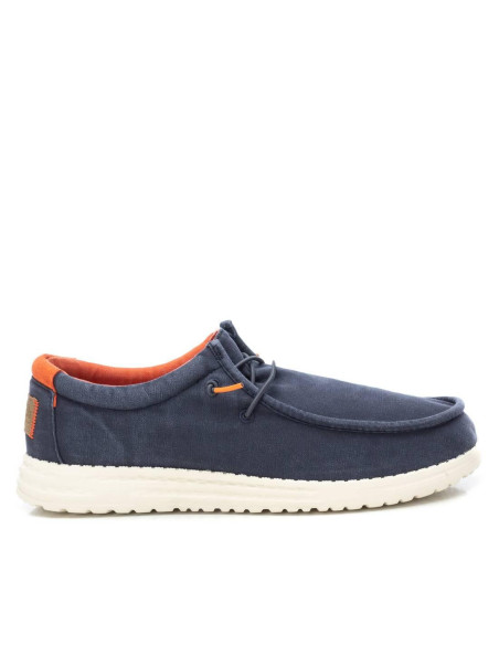 Zapatilla lona hombre extralight cierre elástico - REFRESH 171928 - azul