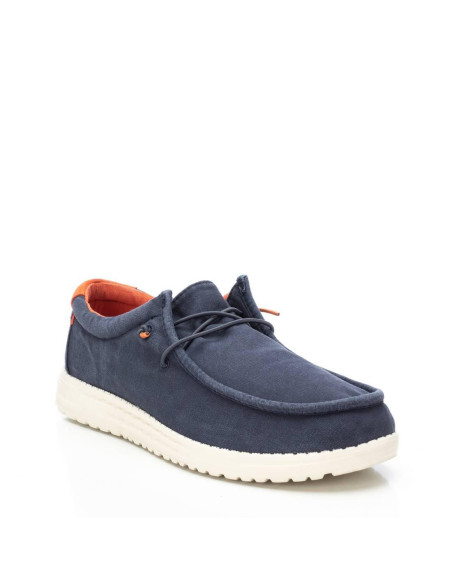 Zapatilla lona hombre extralight cierre elástico - REFRESH 171928 - azul